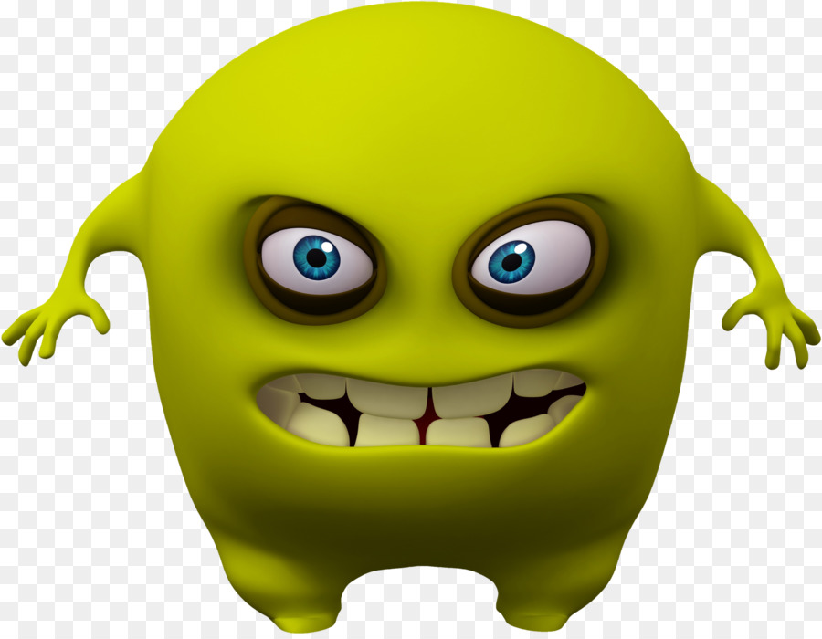 Monstro Amarelo，Chifres PNG