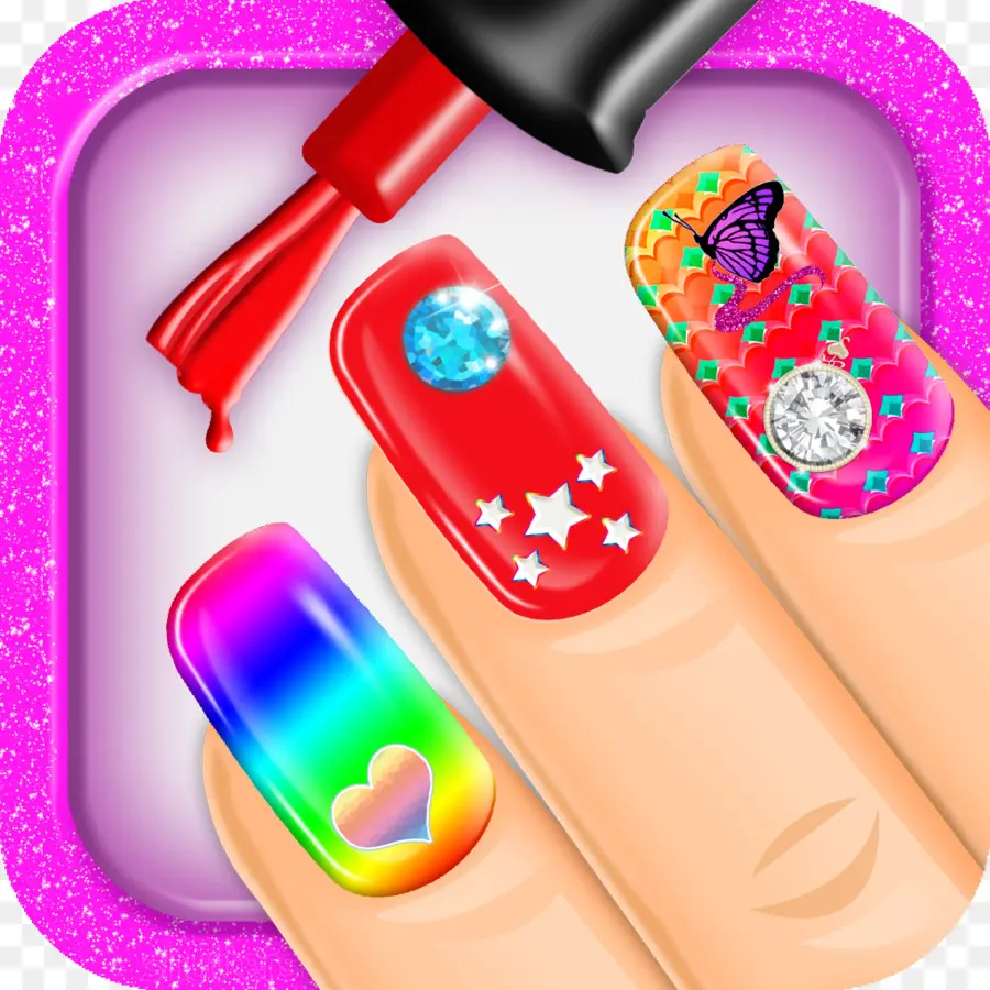 Unhas，Manicure PNG