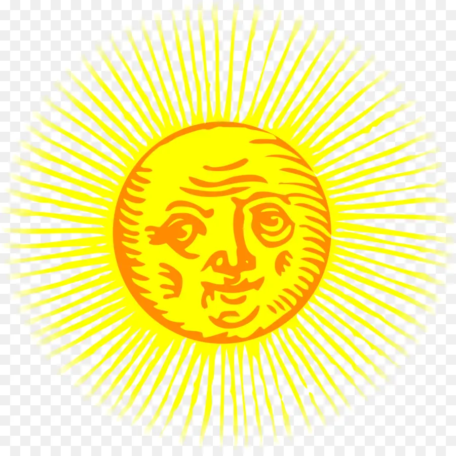 Sol，Amarelo PNG