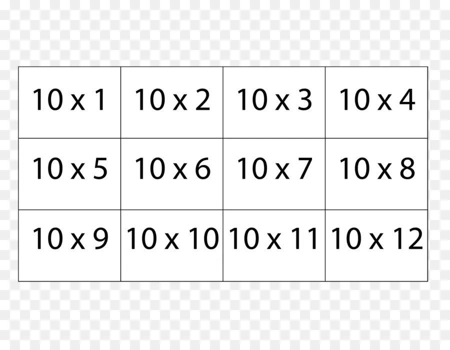 Tabela De Multiplicação，Matemática PNG