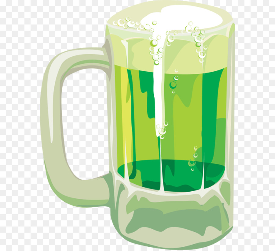 Bebida Verde，Caneca PNG