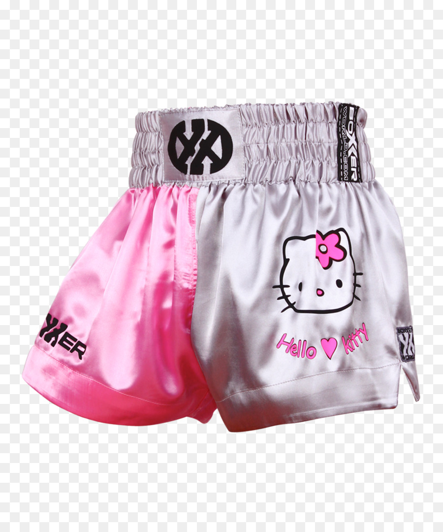 Shorts De Boxe，Olá Gatinha PNG