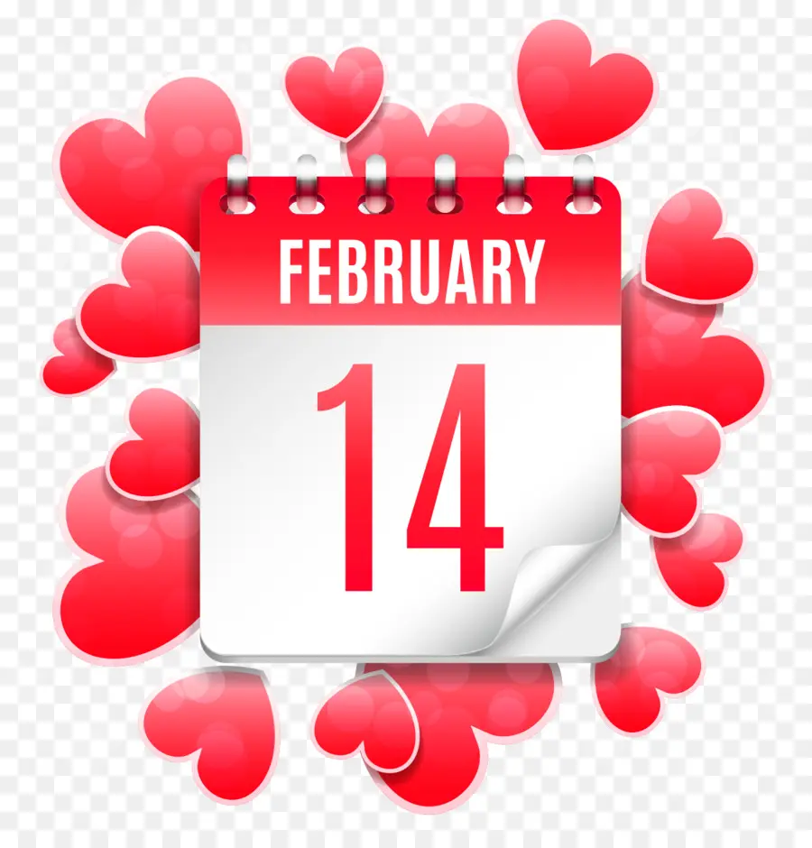 Dia Dos Namorados，14 De Fevereiro PNG