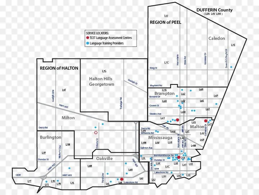 Mapa Halton E Peel，Região PNG