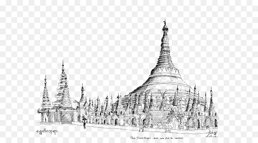 Pagode De Shwedagon，Templo PNG
