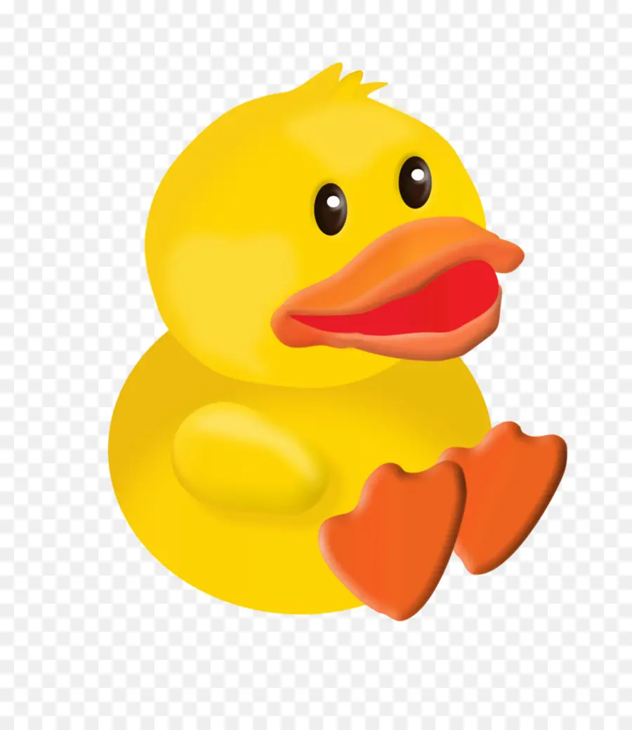 Pato Amarelo，Pato De Borracha PNG