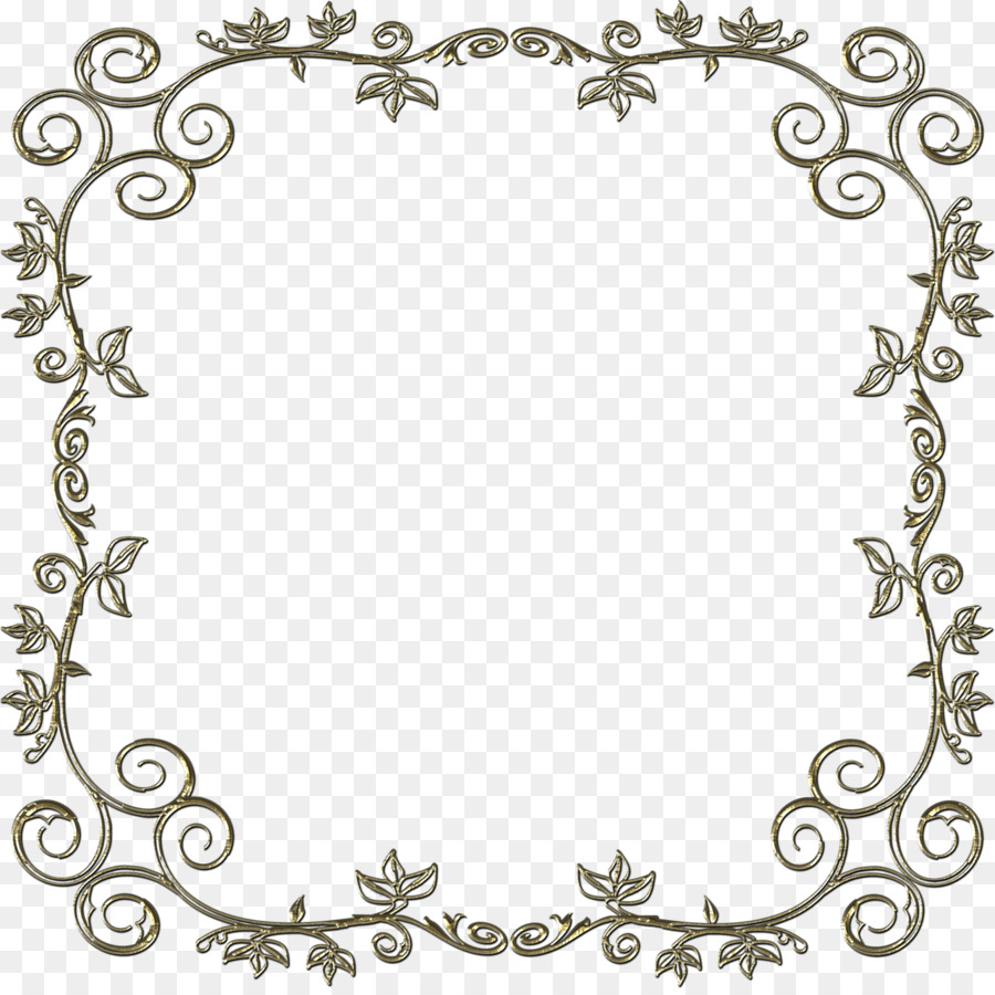 Moldura Decorativa，Quadro PNG