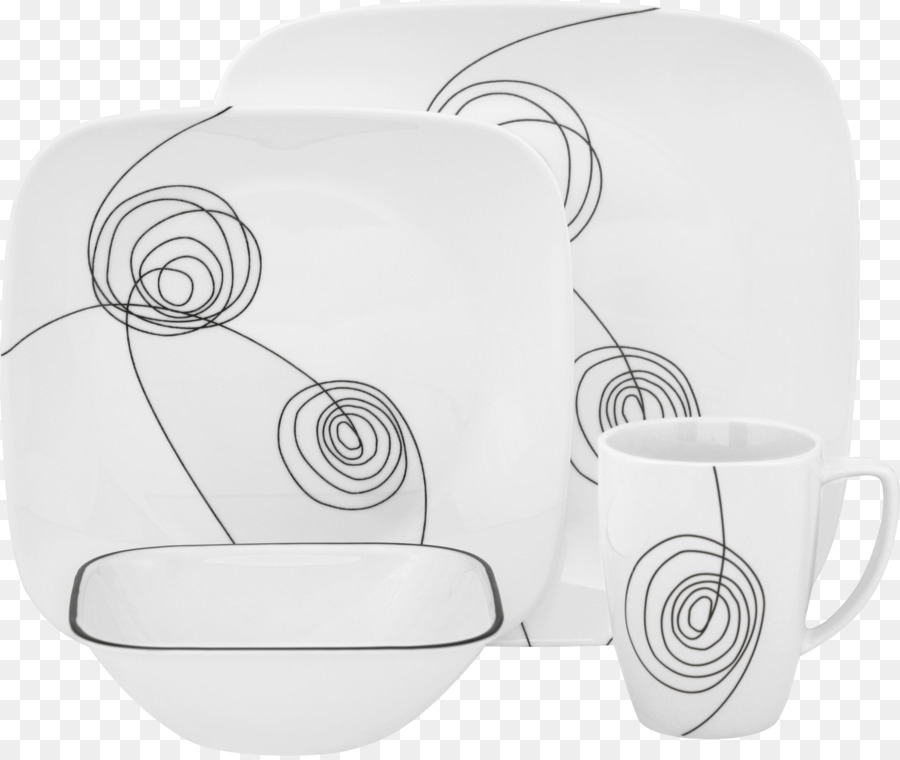 Corelle，O Serviço De Mesa PNG