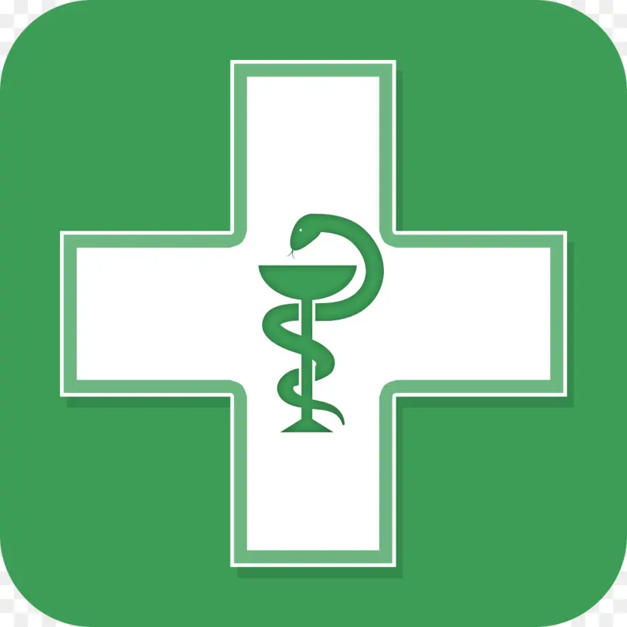 Cruz Verde Com Cobra，Médico PNG