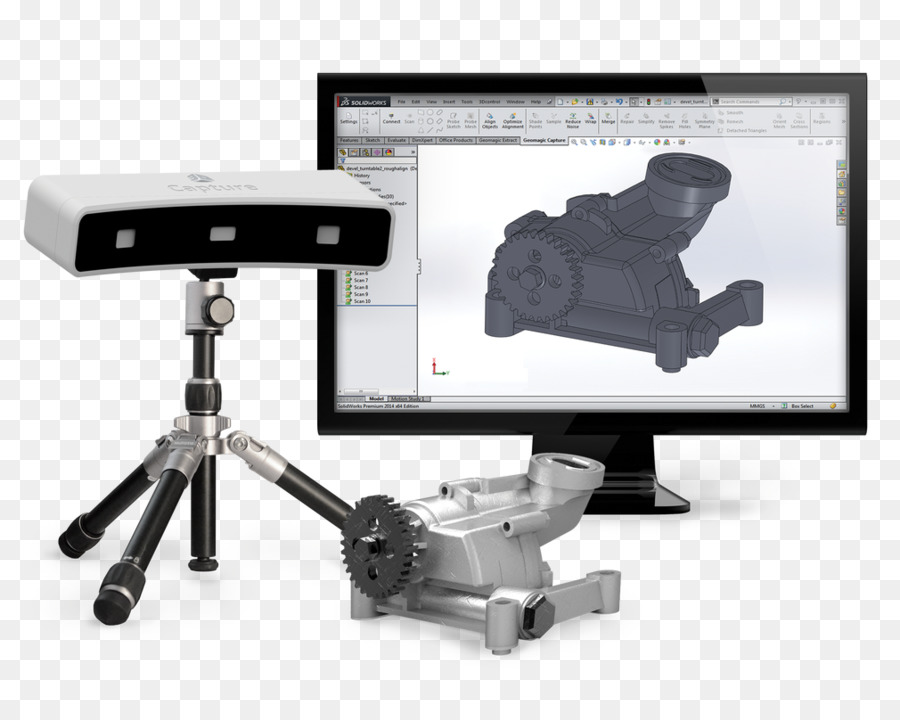 Scanner 3d，O Geomagic PNG