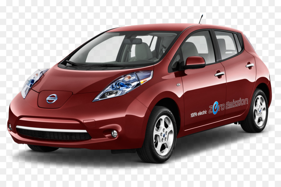 2015 Nissan Leaf，Carro PNG