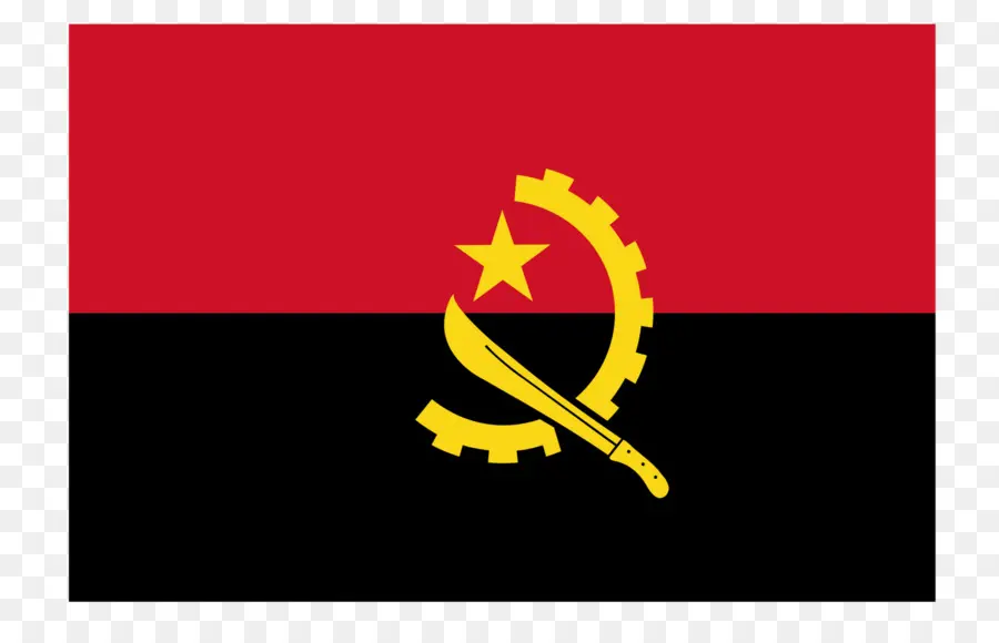 Bandeira De Angola，Vermelho PNG