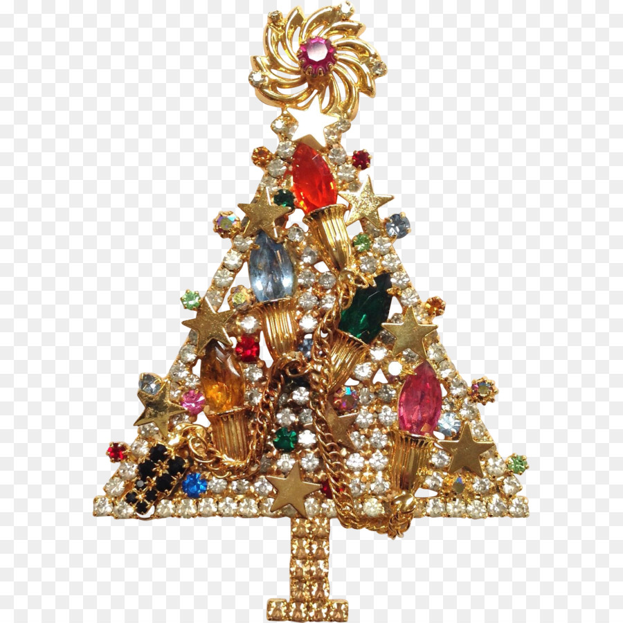 árvore De Natal，Broche PNG