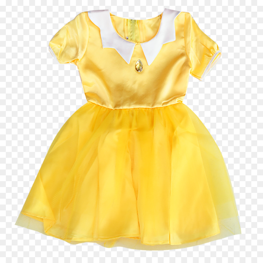 Vestido，Amarelo PNG