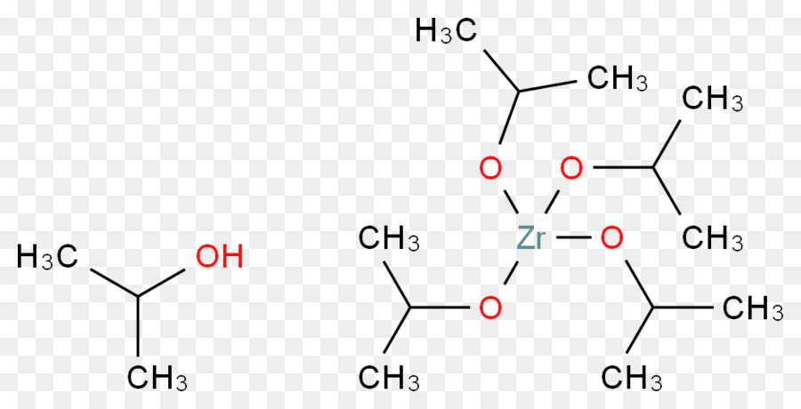 O álcool Isopropílico，Zircónio PNG