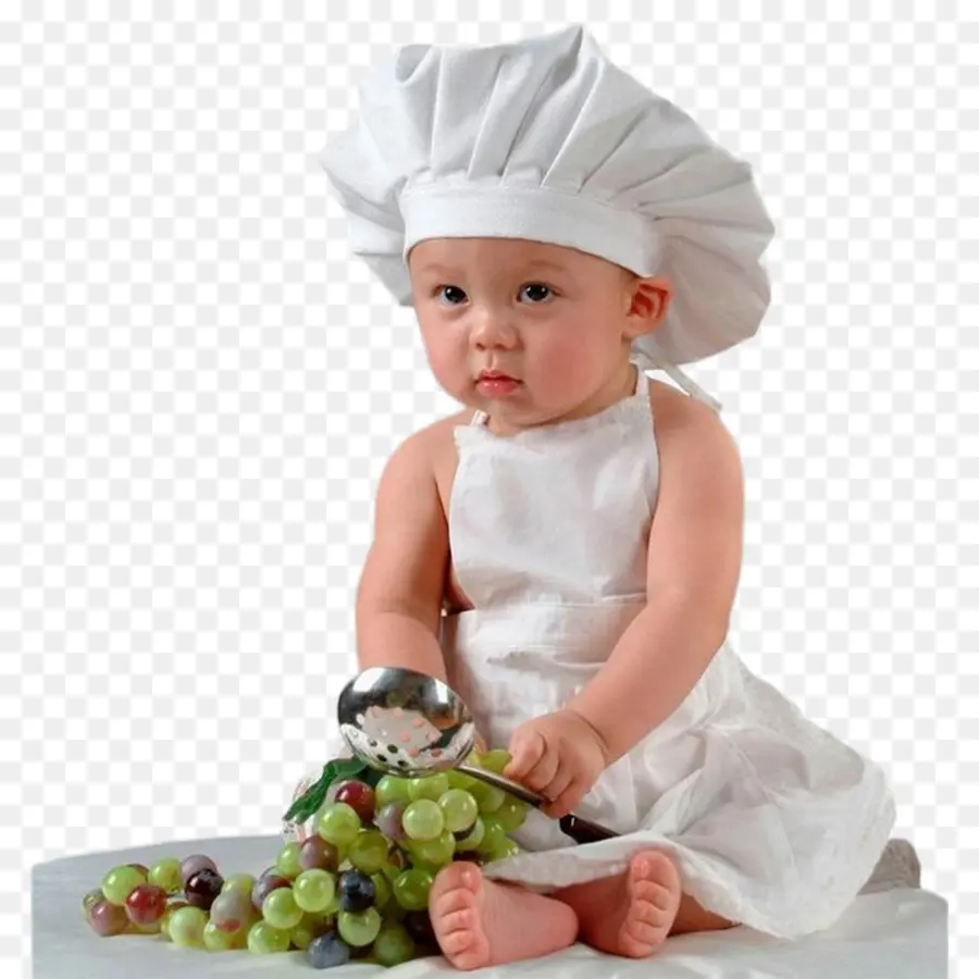 Bebê Chef，Uvas PNG