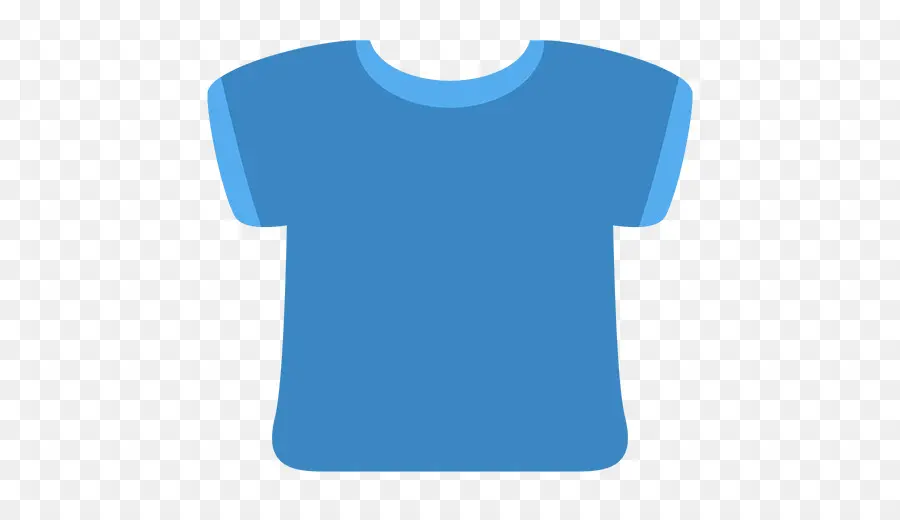 Camiseta Azul，Camisa PNG