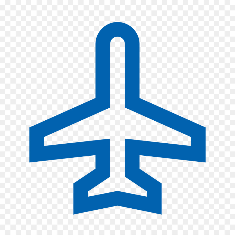 Avião，Azul PNG