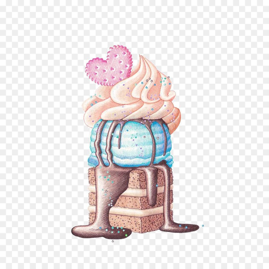 Sorvete，Cupcake PNG