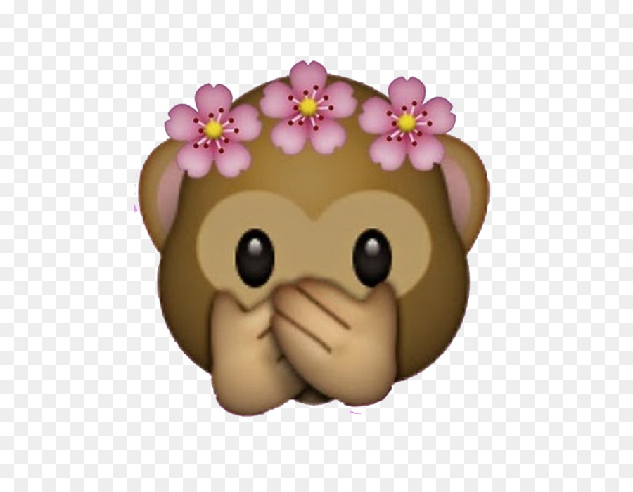 Emoji De Macaco，Flores PNG