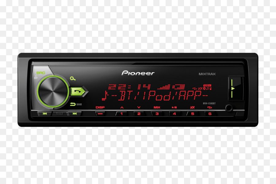 De áudio Do Veículo，Car Stereo Pioneer Mvhx580bt Volante Rc Botão Conector PNG