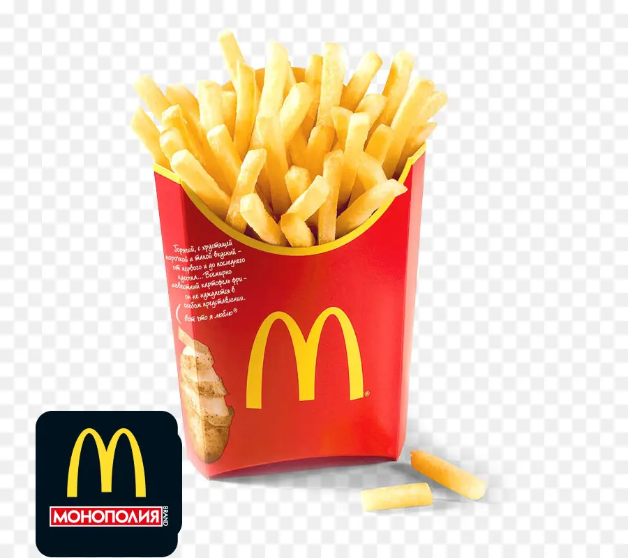 Batatas Fritas，Recipiente Vermelho PNG