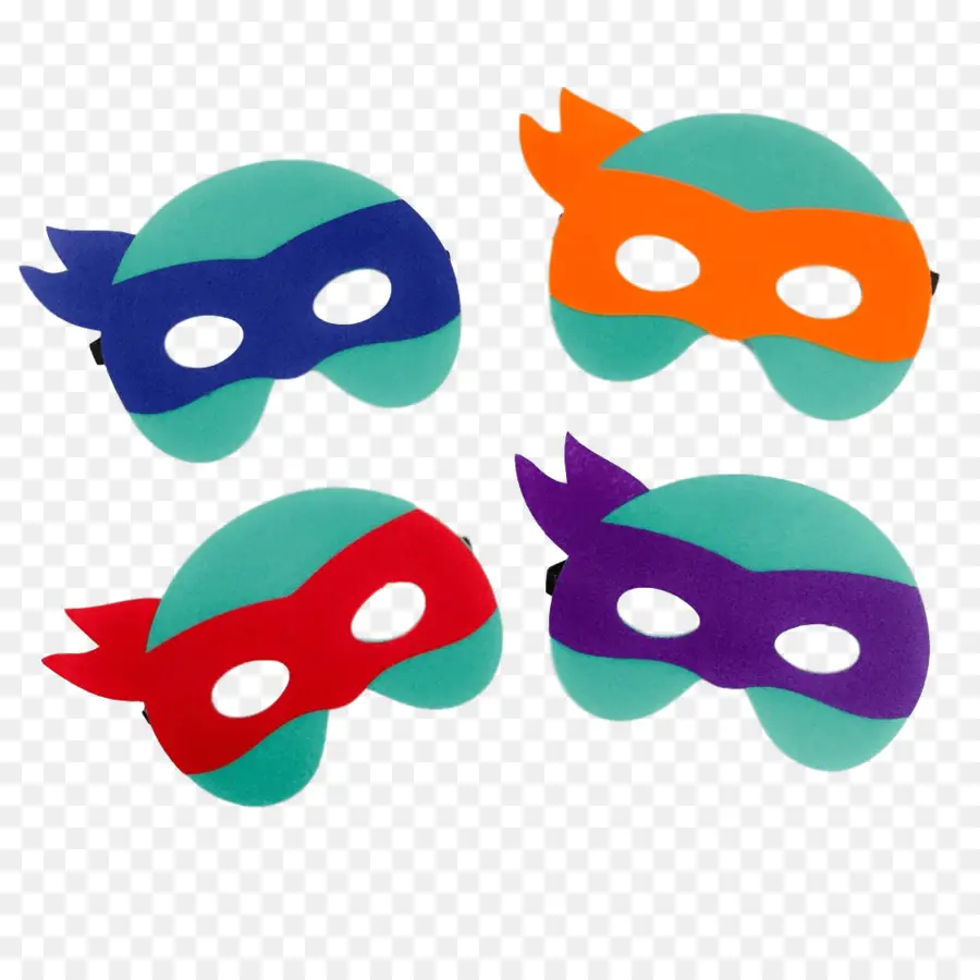 Máscaras Ninja，Máscaras PNG