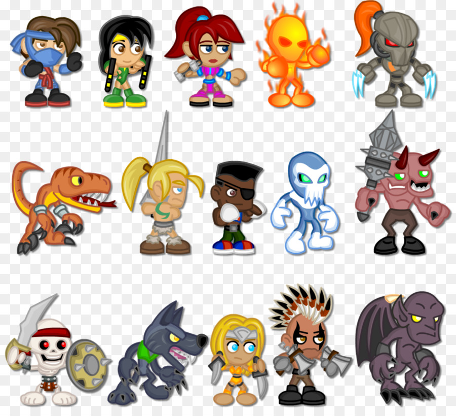 Personagens De Desenhos Animados，Fantasia PNG