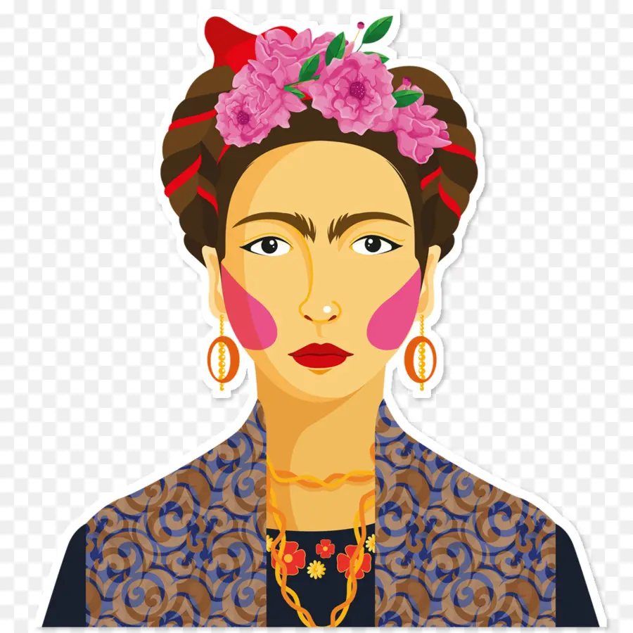 Frida Kahlo，Desenho PNG