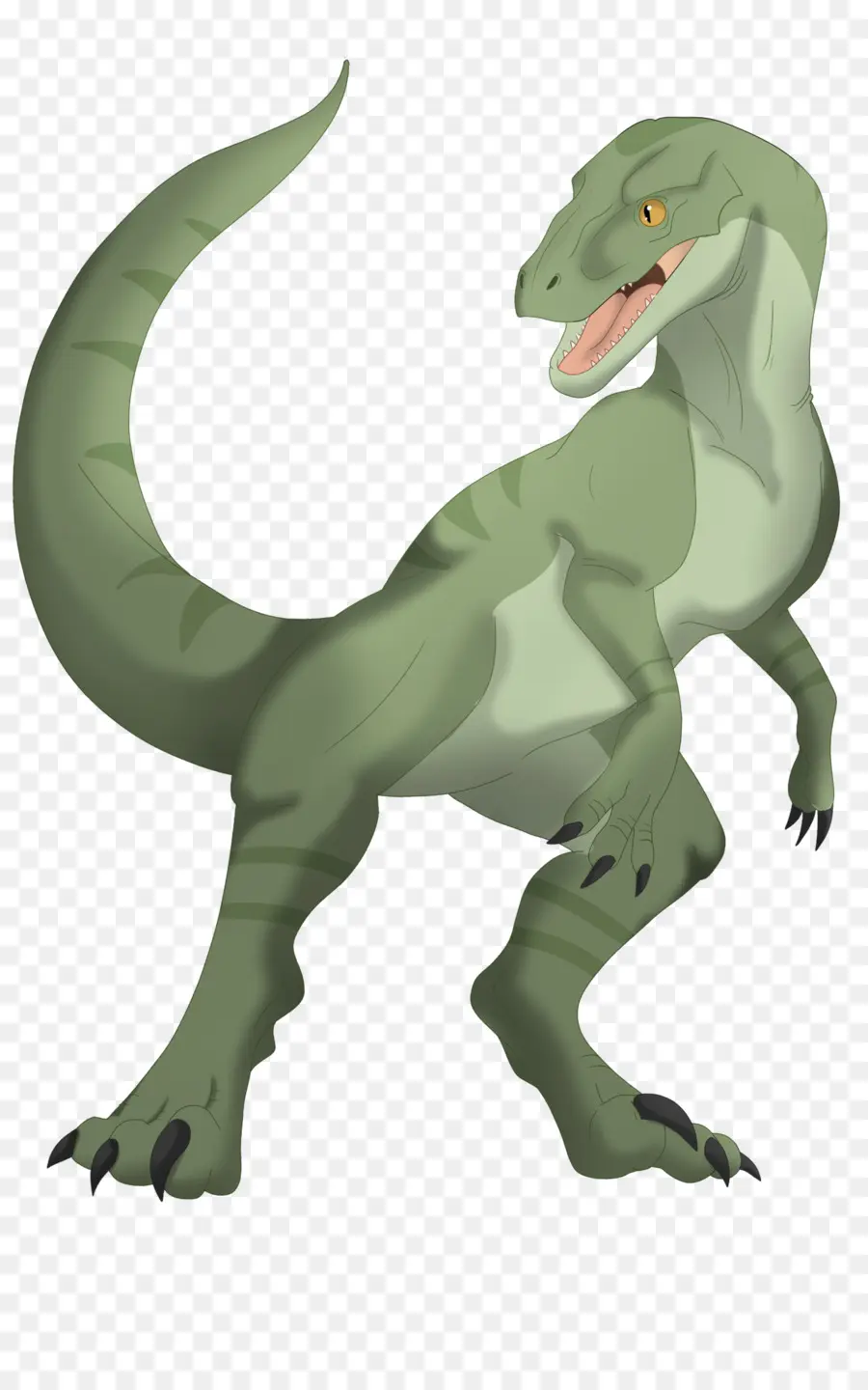 Dinossauro Verde，Desenho Animado PNG