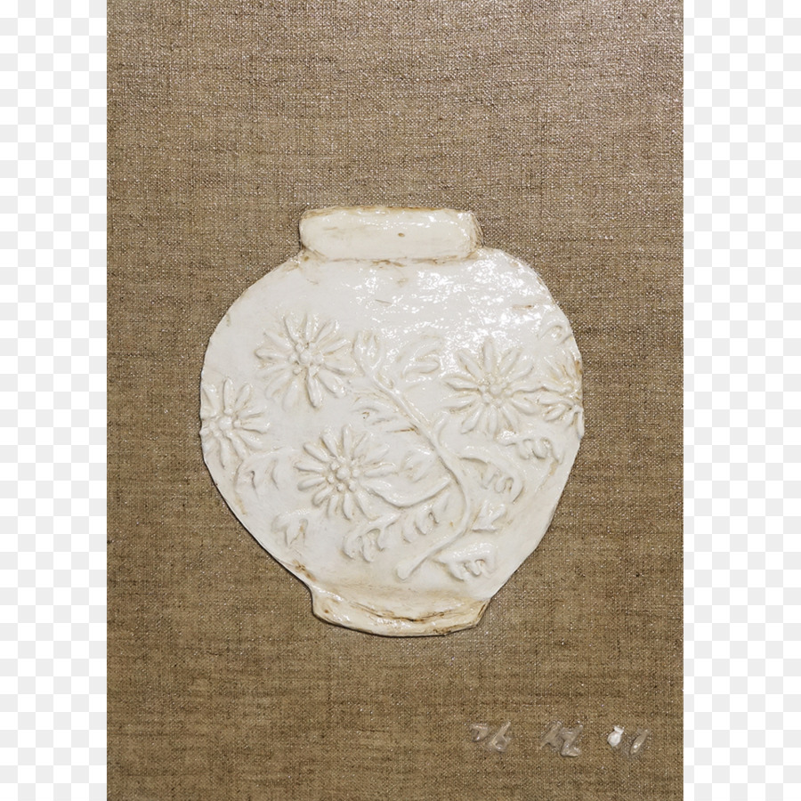 Lua Jar，Joseon A Branca Da Porcelana PNG