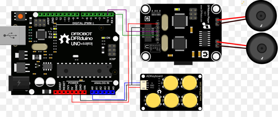 Arduino，Mp3 Player PNG