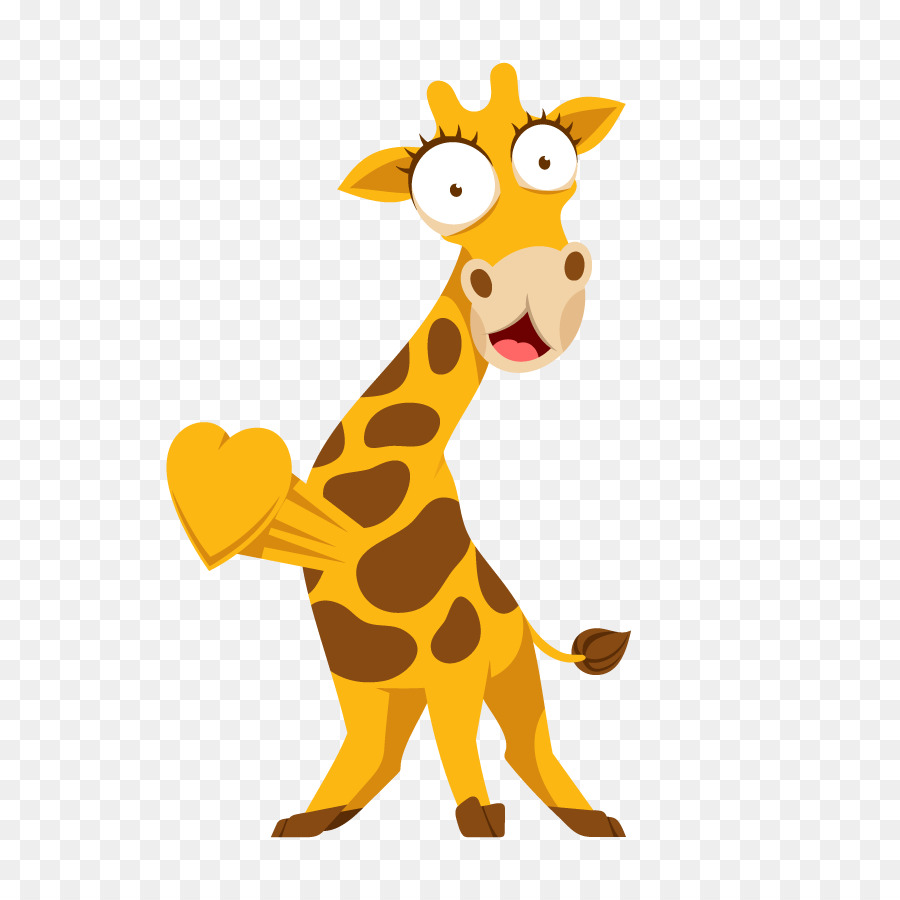 Girafa，Desenho Animado PNG