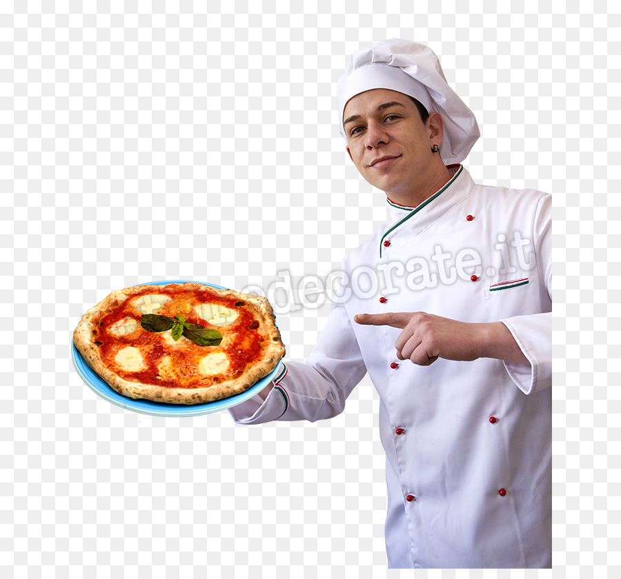 Chef Com Pizza，Cozinheiro PNG