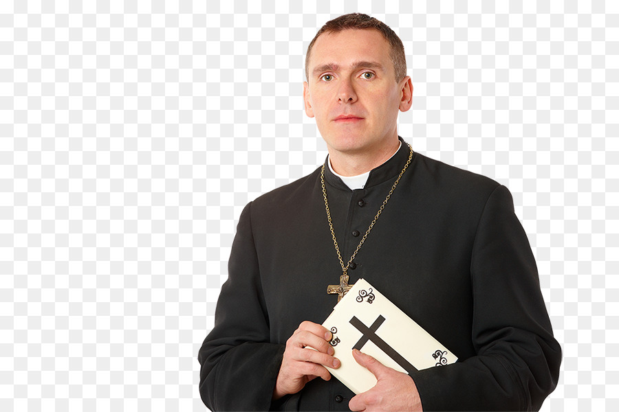 Padre Segurando Uma Bíblia，Padre PNG