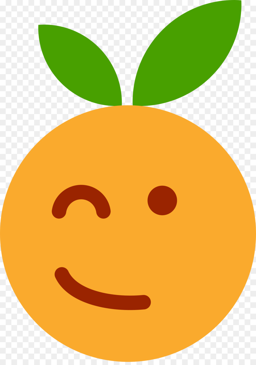 Emoji Laranja，Fruta PNG