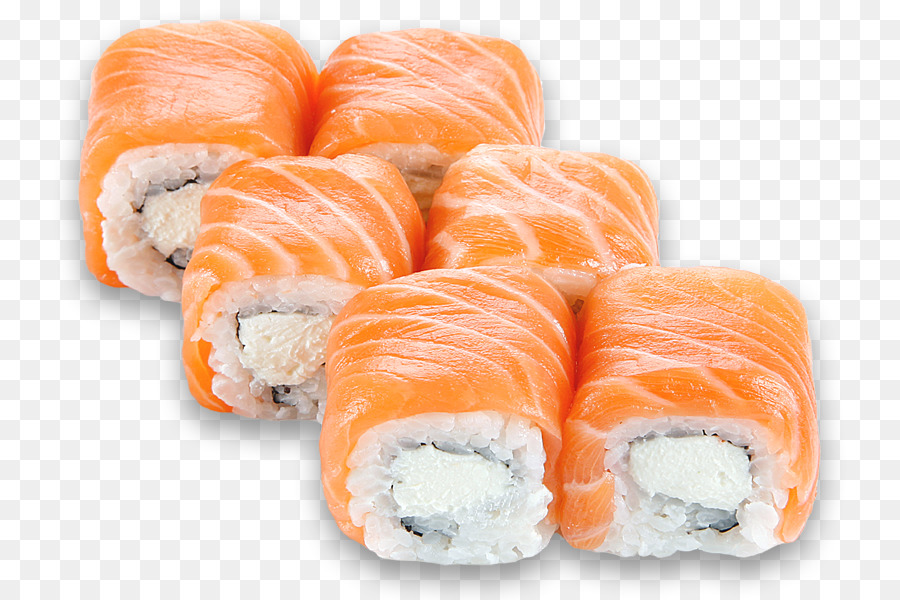 Rolinhos De Sushi De Salmão，Japonês PNG