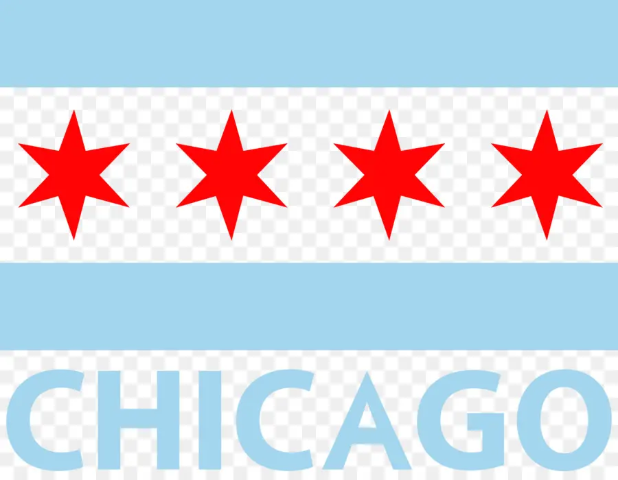 Bandeira De Chicago，Chicago PNG