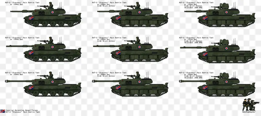 Tanques，Militares PNG