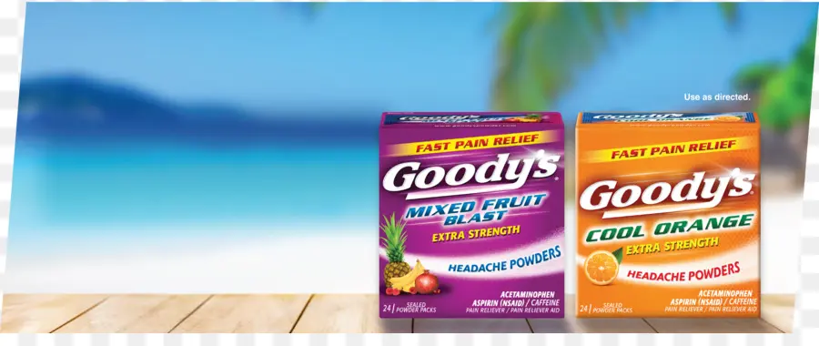 Pós Para Dor De Cabeça Goody's，Medicamento PNG