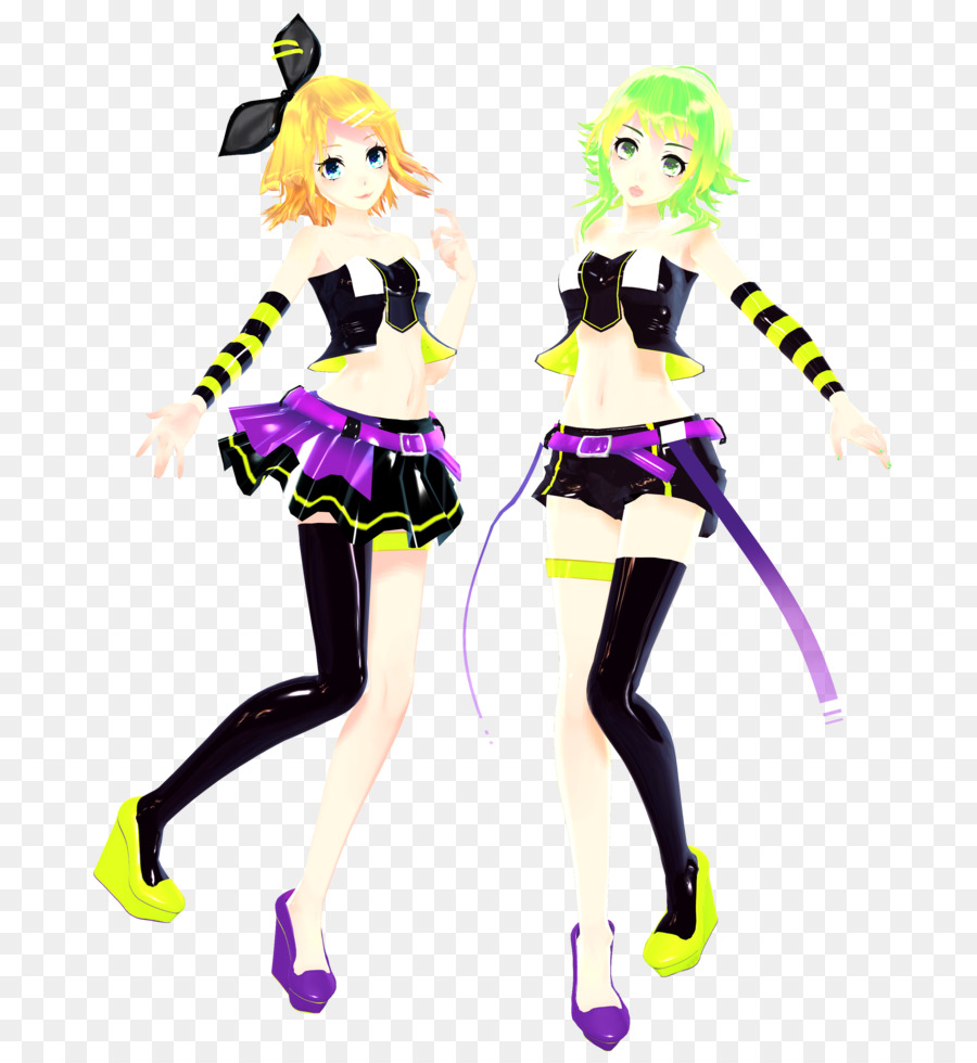 Kagamine Rinl Am，Megpoid PNG