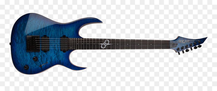 Guitarra Elétrica Azul，Cordas PNG