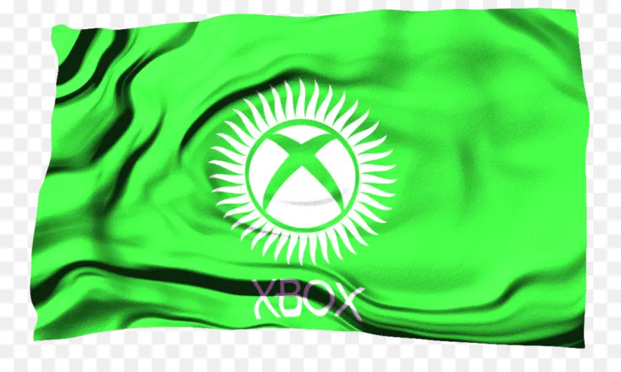 Bandeira Verde Do Xbox，Logotipo PNG