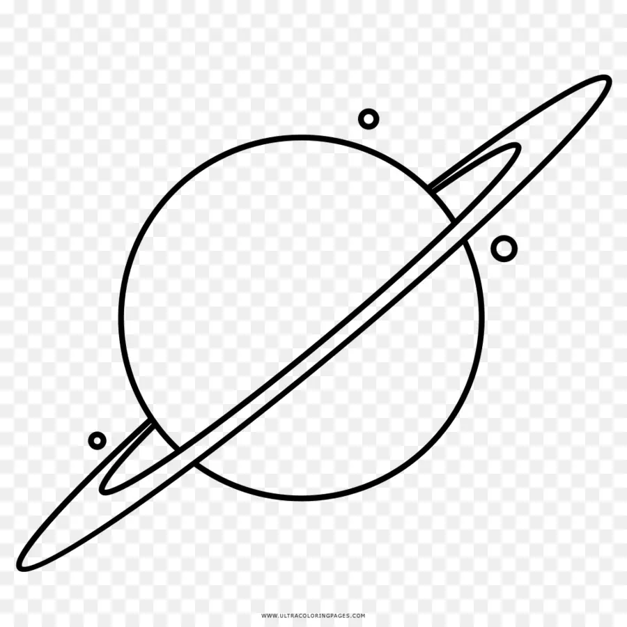 Saturno，Desenho PNG