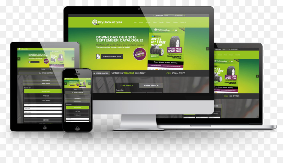 Responsive Web Design，Web Design PNG