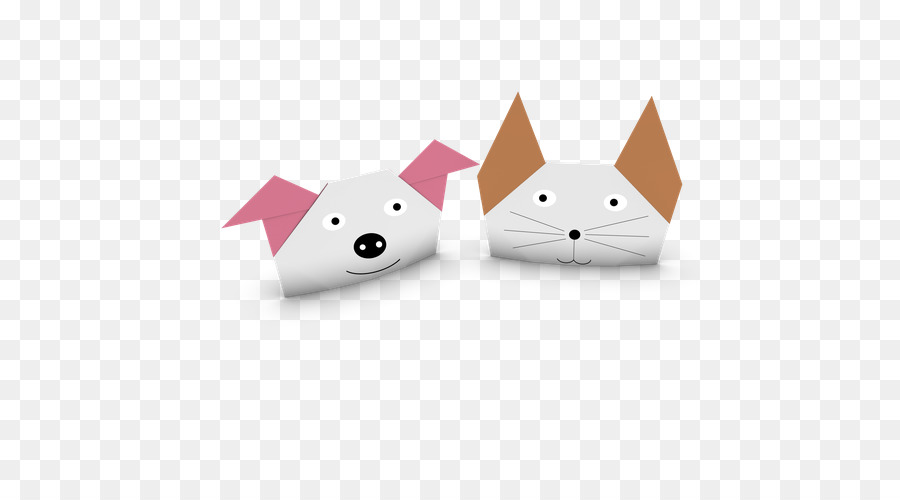 Cão E Gato De Origami，Animal PNG