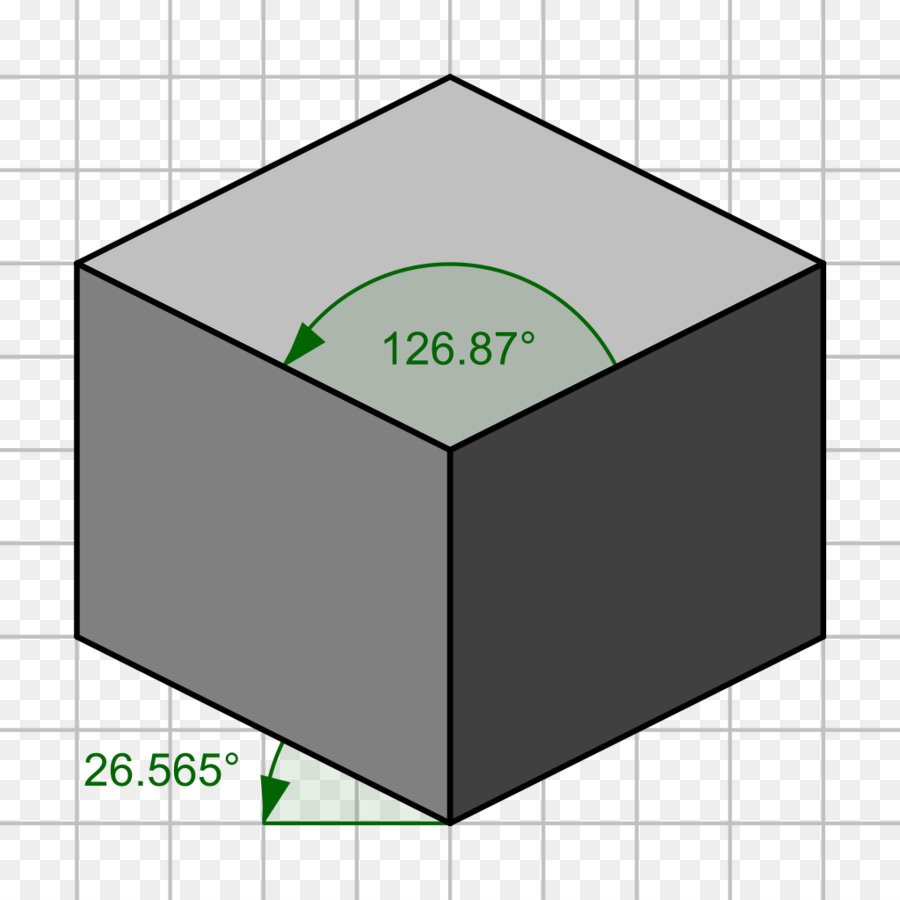 Cubo Isométrico，3d PNG