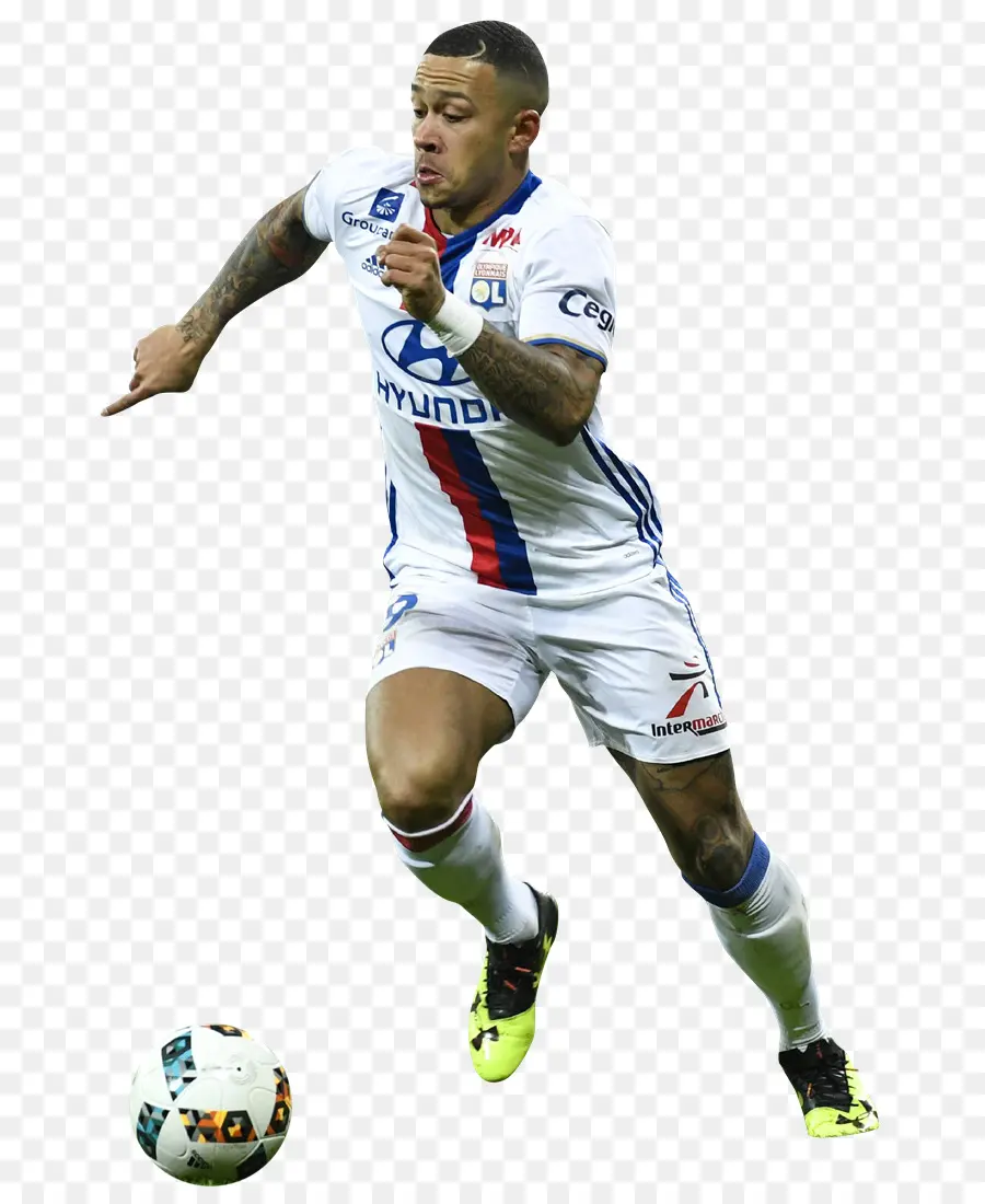 Memphis Depay，O Olympique Lyonnais PNG