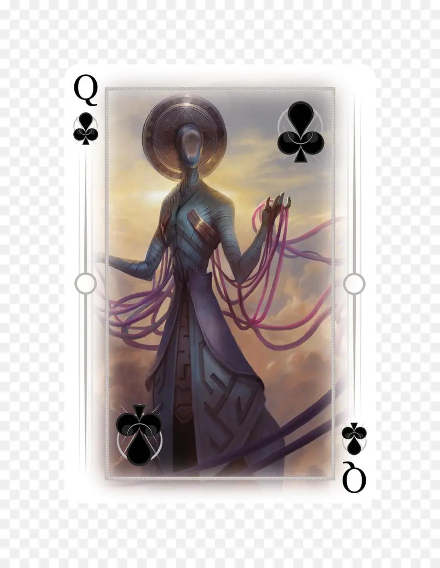 Rainha De Paus，Carta De Jogar PNG