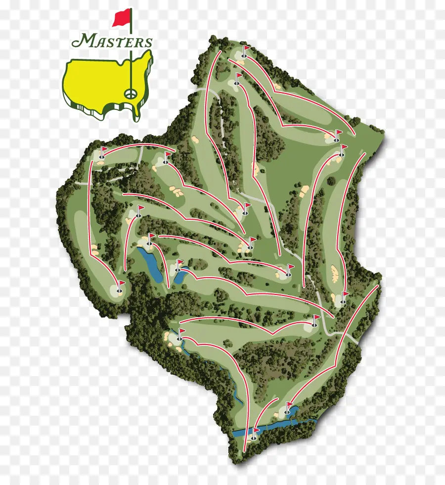 Augusta National Golf Club，2015 Torneio Dos Mestres PNG
